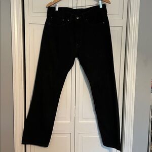 Men’s Levi's Black Denim 505 Jeans 34x30